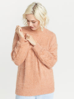 Fuzzilicious Sweater - Clay (B0732312_CLY) [10]