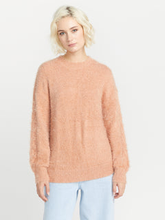 Fuzzilicious Sweater - Clay (B0732312_CLY) [6]