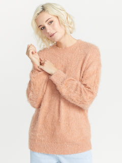 Fuzzilicious Sweater - Clay (B0732312_CLY) [9]