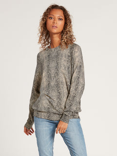 Over N Out Sweater - Animal Print (B0741909_ANM) [F]