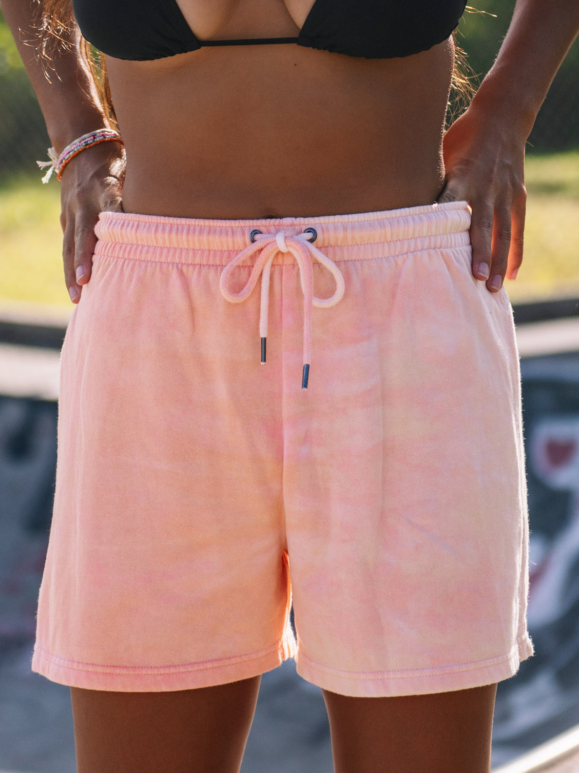 Truly Stoked Shorts - Dark Coral
