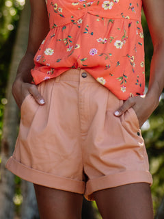 Frochickie Trouser Shorts - Clay