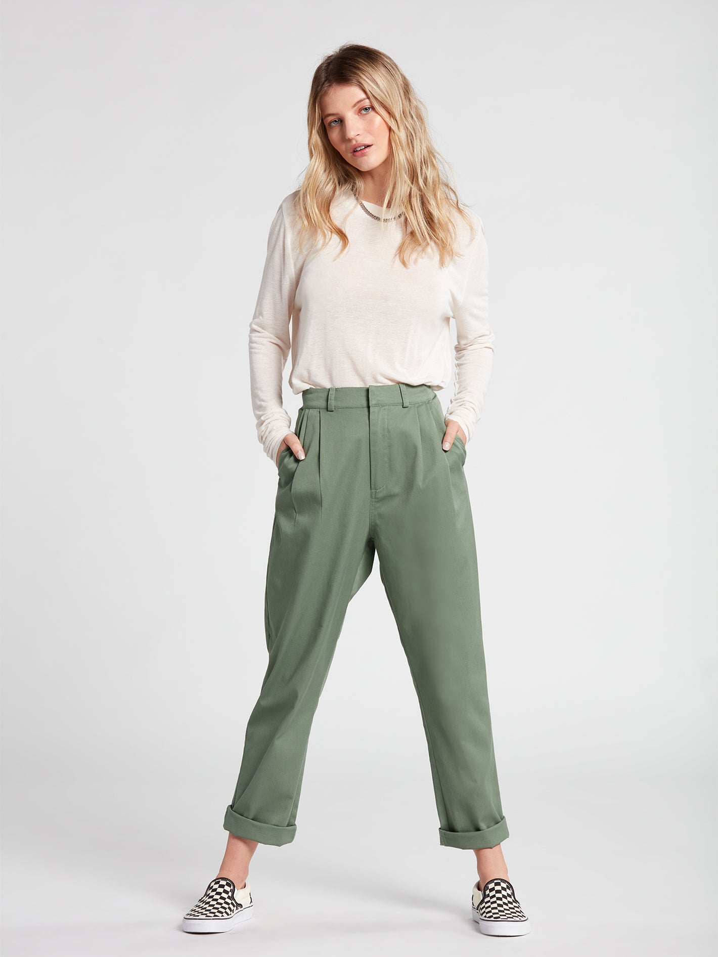 Frochickie Trouser - Light Army – Volcom US