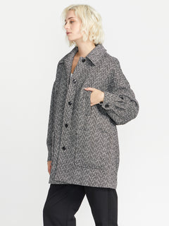 Beegy Coat Jacket - Heather Grey (B1732311_HGR) [14]