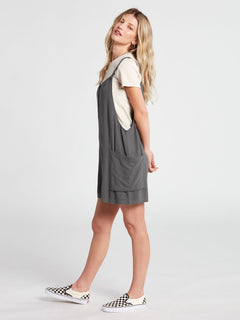 All In For This Romper - Charcoal (B2842101_CHR) [1]