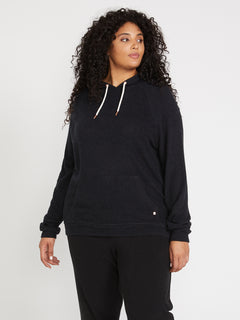 Lived In Lounge Hoodie Plus Size - Black