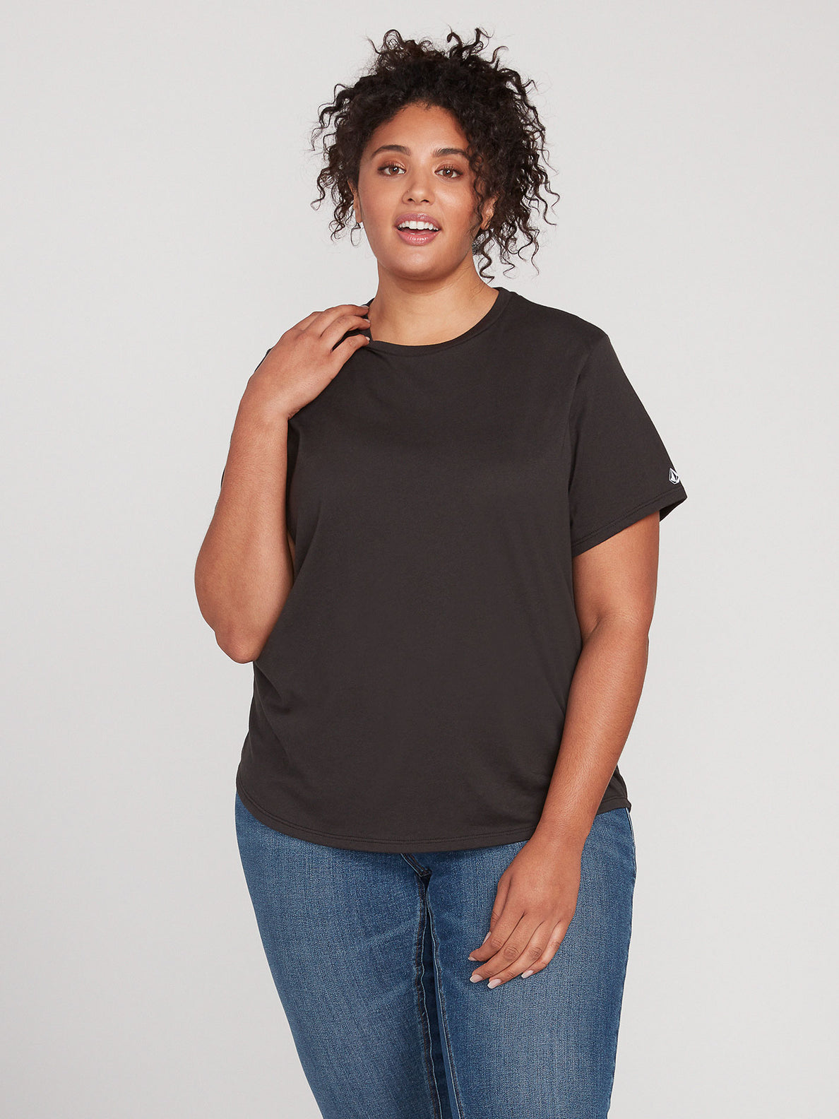 One Of Each Tee Plus Size - Black (B3511810P_BLK) [F]