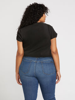 One of Each Baby Tee Plus Size - Black