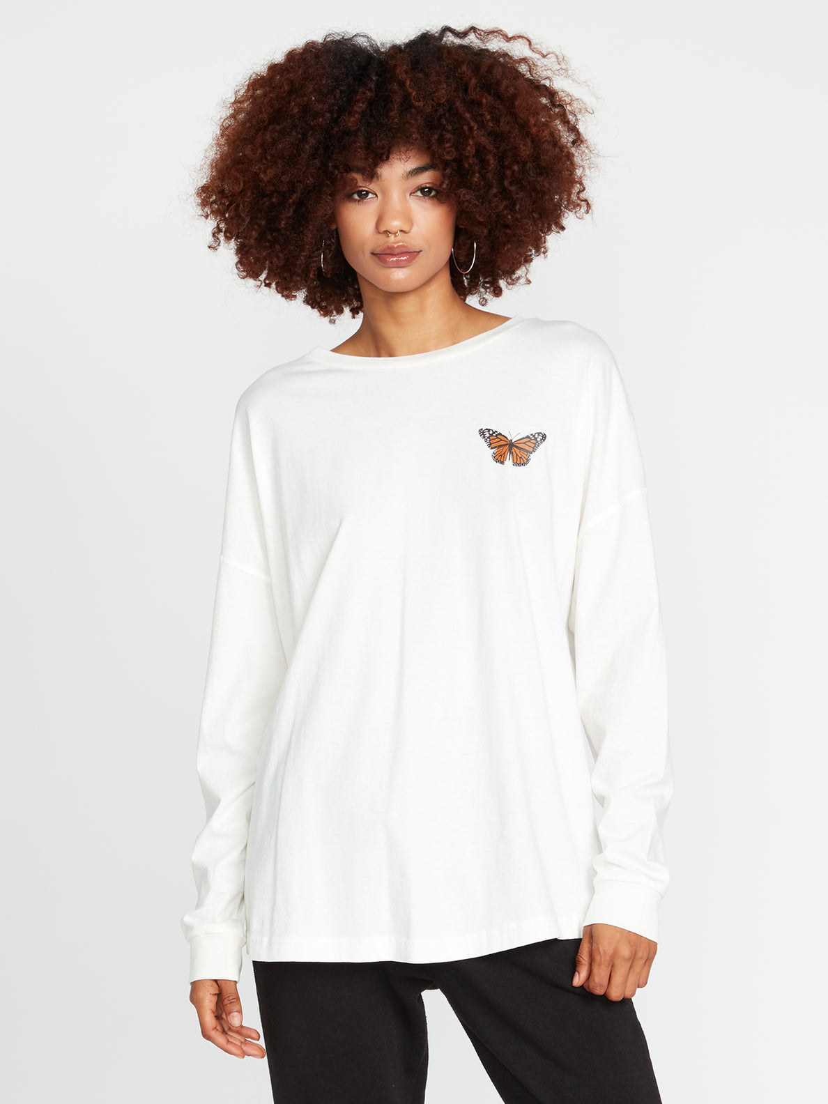 Werking Doubles Long Sleeve Tee - Star White (B3632202_SWH) [1]