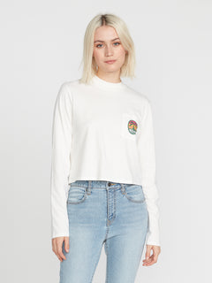 Pocket Dial Long Sleeve Tee - Star White (B3632203_SWH) [1]