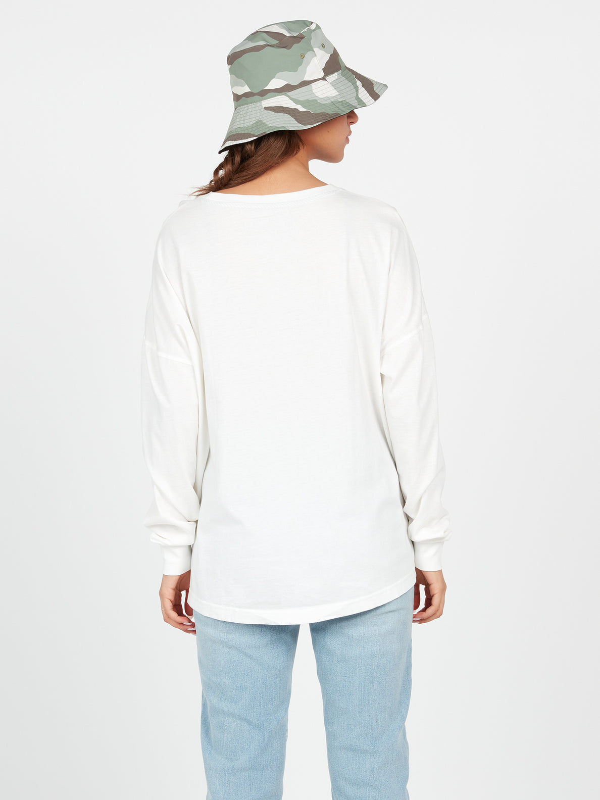 Werking Doubles Long Sleeve Shirt - Star White (B3642202_SWH) [B]