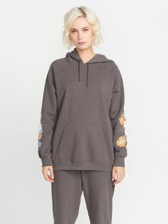 Truly Stoked Boyfriend Pullover Sweatshirt - Slate Grey (B4132303_SLT) [F]