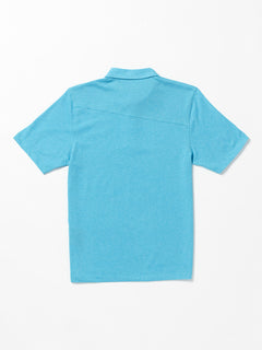 Big Boys Wowzer Polo Short Sleeve Shirt - Turkish Blue (C0112303_TRK) [B]