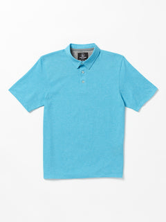 Big Boys Wowzer Polo Short Sleeve Shirt - Turkish Blue (C0112303_TRK) [F]