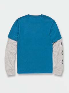 Big Boys Burnett Twofer Long Sleeve Shirt - Blue Drift (C0332231_BDR) [B]