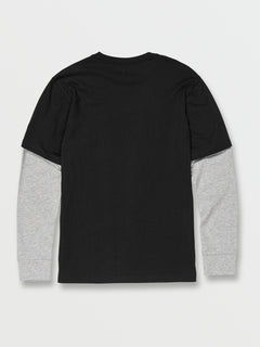 Big Boys Doubletake Twofer Long Sleeve Shirt - Black (C0342231_BLK) [2]