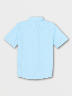Big Boys Salford Short Sleeve Shirt - Washed Blue (C0432201_WBU) [01]