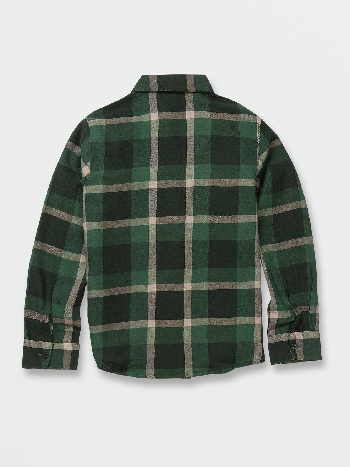 Big Boys Curwin Long Sleeve Flannel - Trekking Green