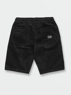 Big Boys Outer Spaced Elastic Waist Shorts - Black Combo (C1012331_BLC) [B]