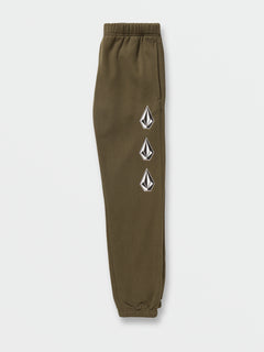 Big Boys Iconic Stone Fleece Pants - Military (C1232200_MIL) [1]