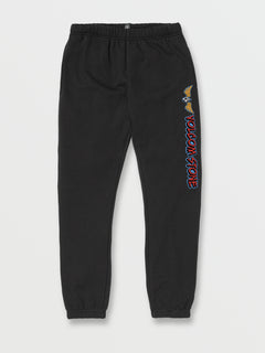 Big Boys Caiden Fleece Pants - Black (C1242230_BLK) [F]