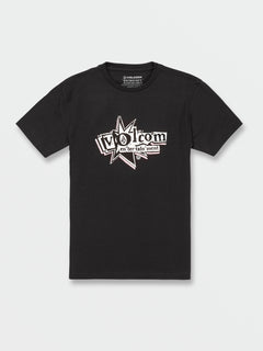Big Boys Volcom Entertainment Short Sleeve Shirt - Black (C3512303_BLK) [F]