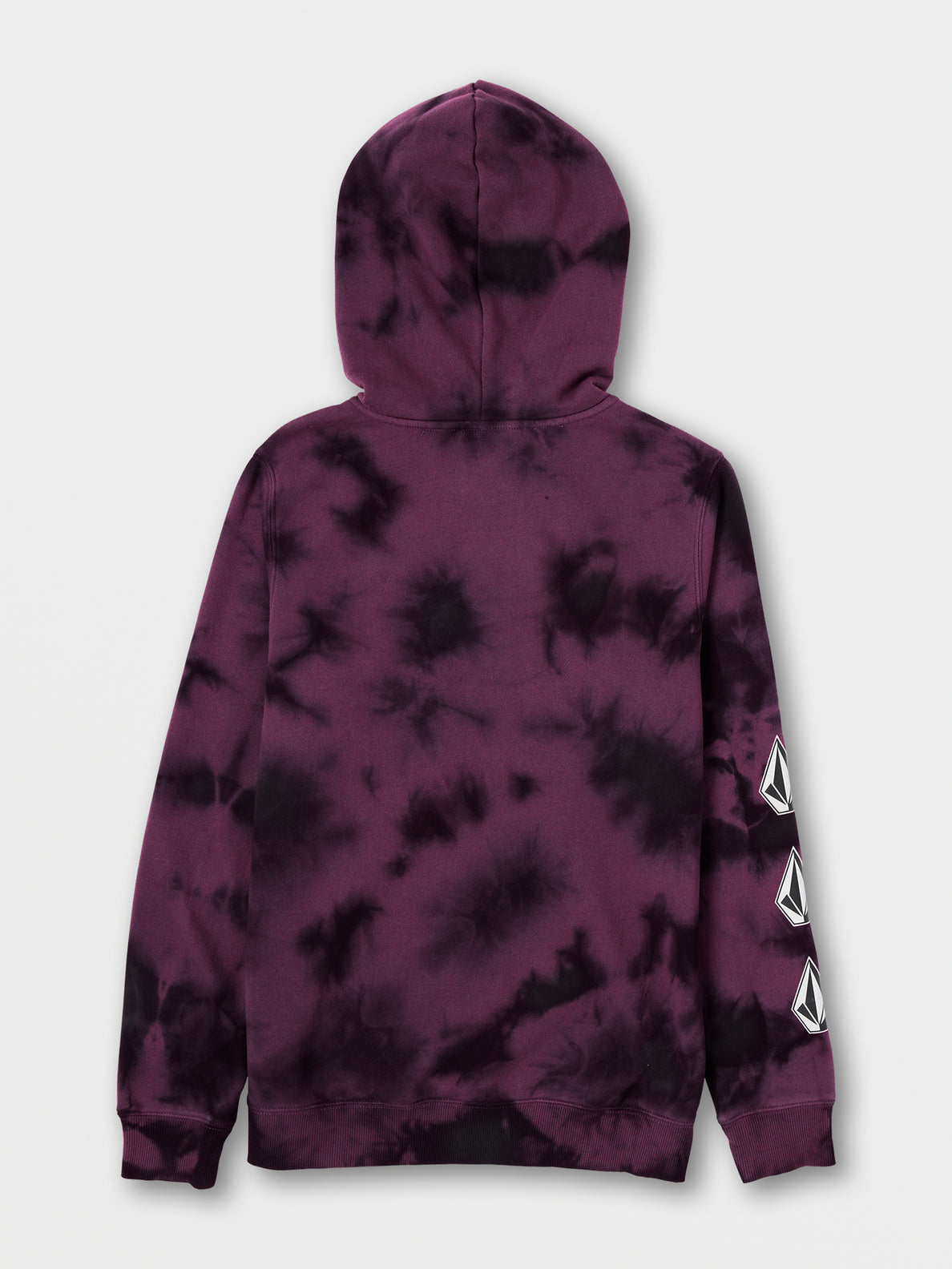 Big Boys Iconic Stone Plus Pullover Hoodie - Mulberry (C4132201_MUL) [B]