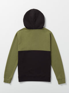 Big Boys Divided Pullover Sweatshirt - Military (C4132303_MIL) [B]