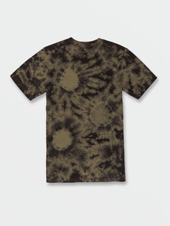 Big Boys Iconic Stone Dye Short Sleeve Tee - Military (C5232200_MIL) [B]