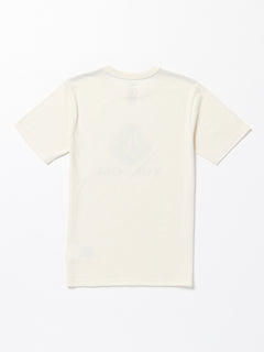 Big Boys Offshore Stone Short Sleeve Tee - Off White Heather (C5732303_OFH) [B]