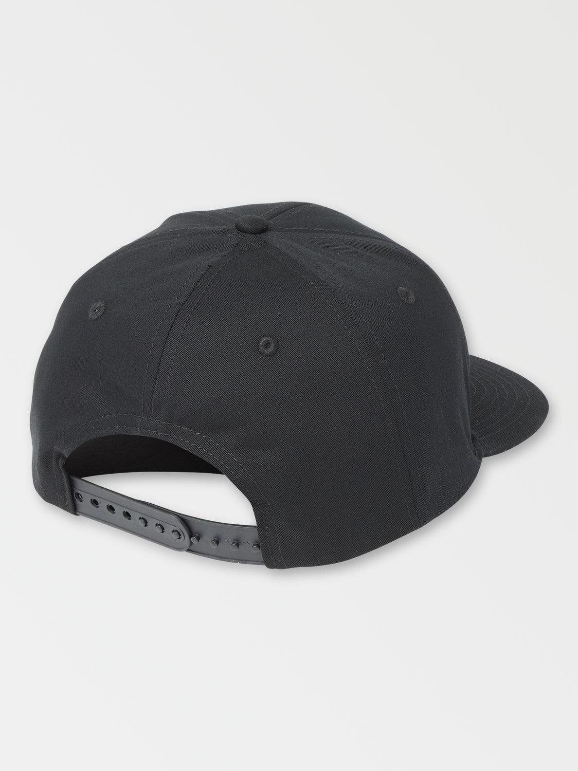 V Quarter Snapback 2 Hat - Black