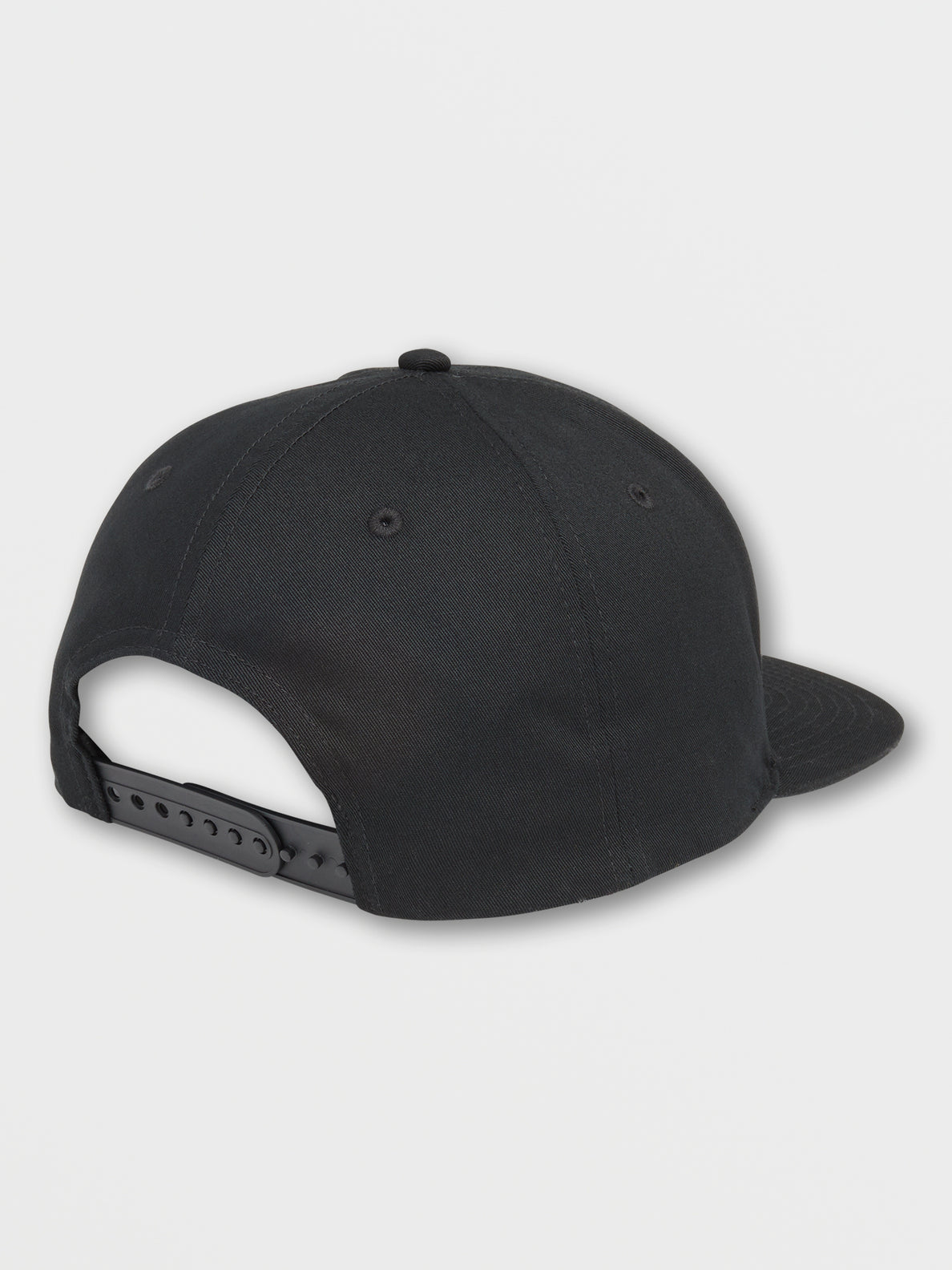V Square Snapback 2 Hat - Black
