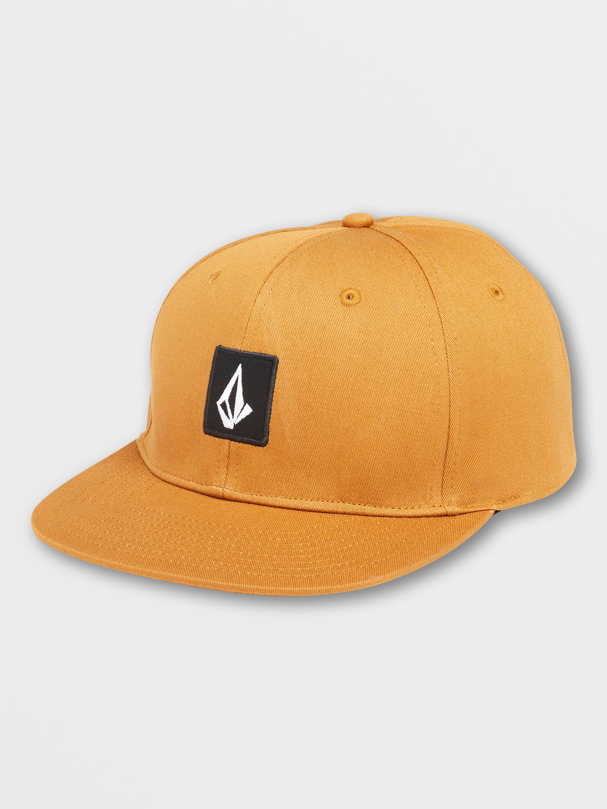 V-Square Snapback 2 Hat - Golden Brown