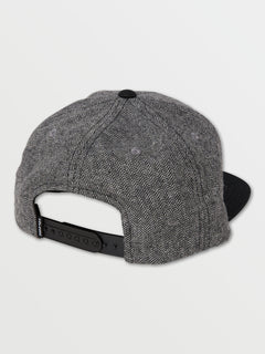 Quarter Fabric Hat - Grey Combo (D5512118_GRC) [B]