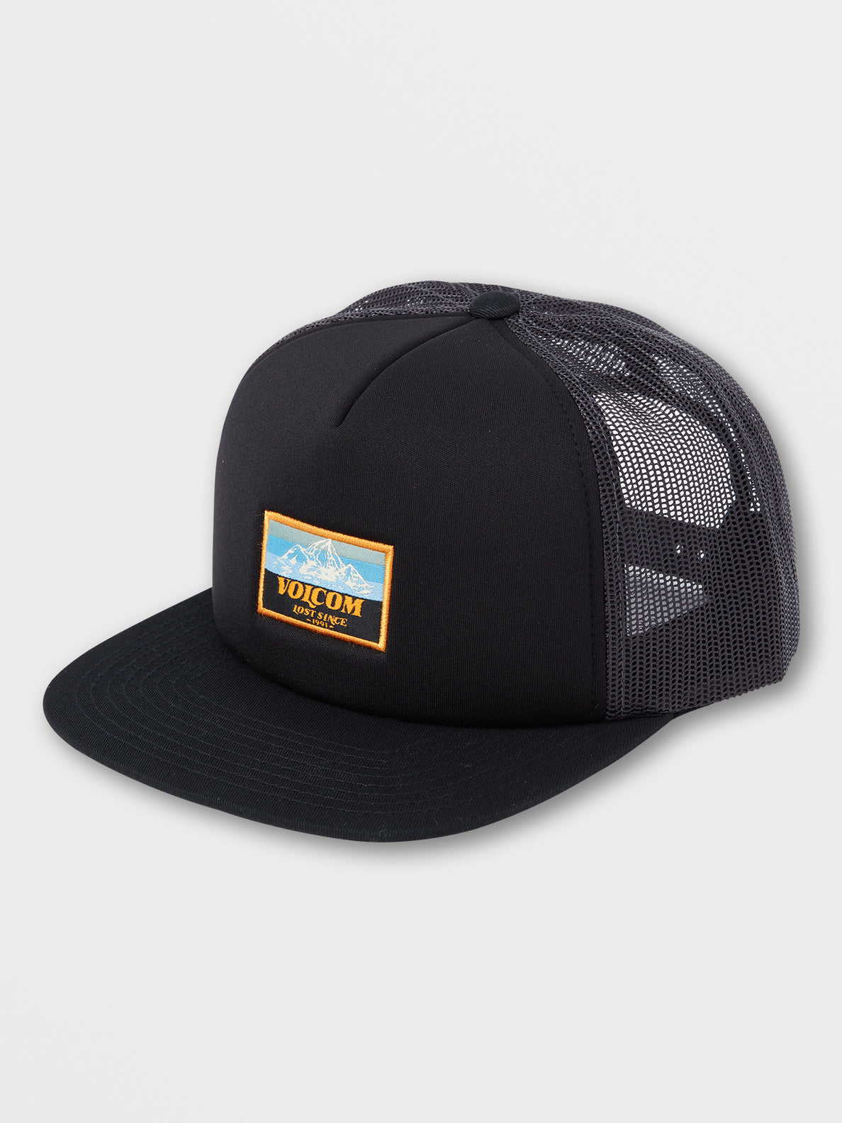 Mile Marker Trucker Hat - Black (D5532206_BLK) [F]