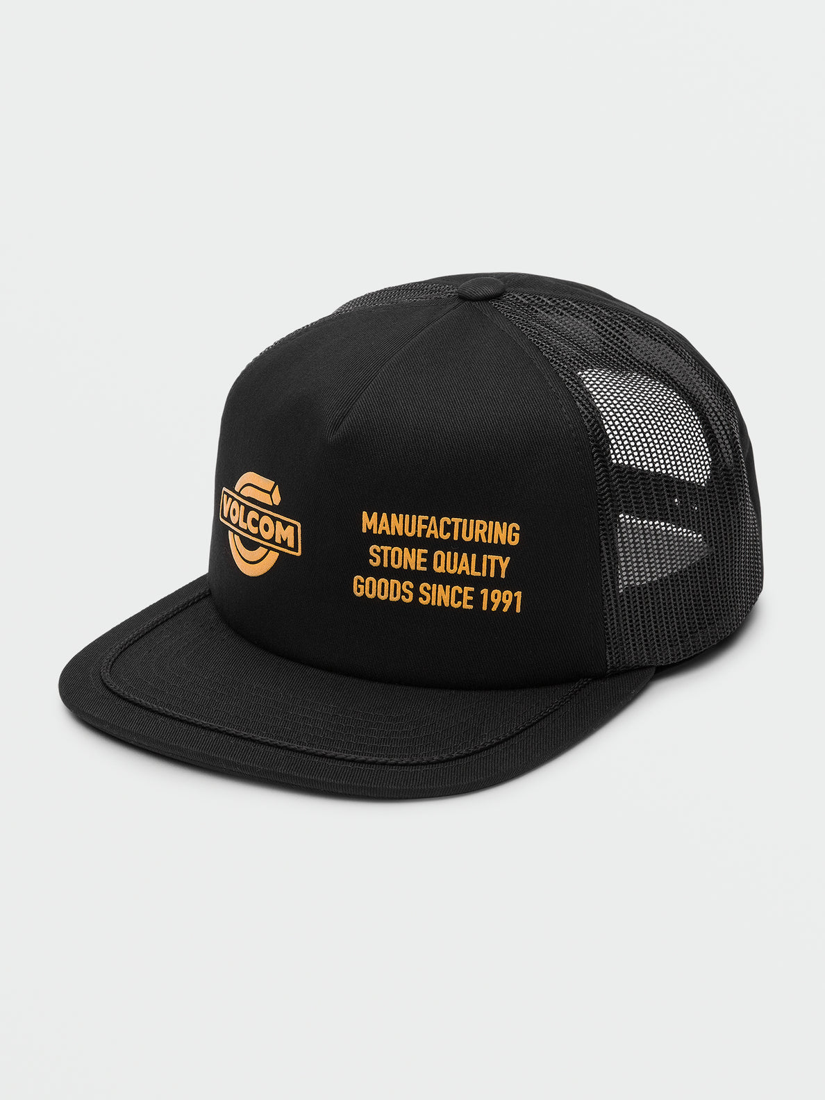 Crate Freight Cheese Hat - Black (D5542216_BLK) [F]
