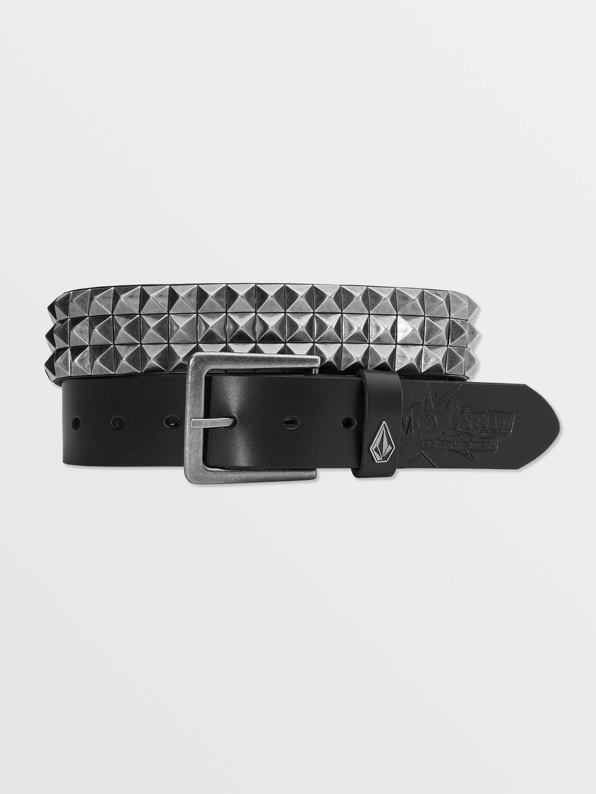 Volcom Entertainment Leather Belt - Black (D5932300_BLK) [F]