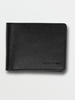Evers Leather Wallet - Black (D6032100_BLK) [F]