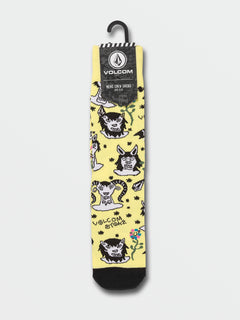 Surf Vitals Ozzy Socks - Glimmer Yellow (D6322200_GLY) [2]