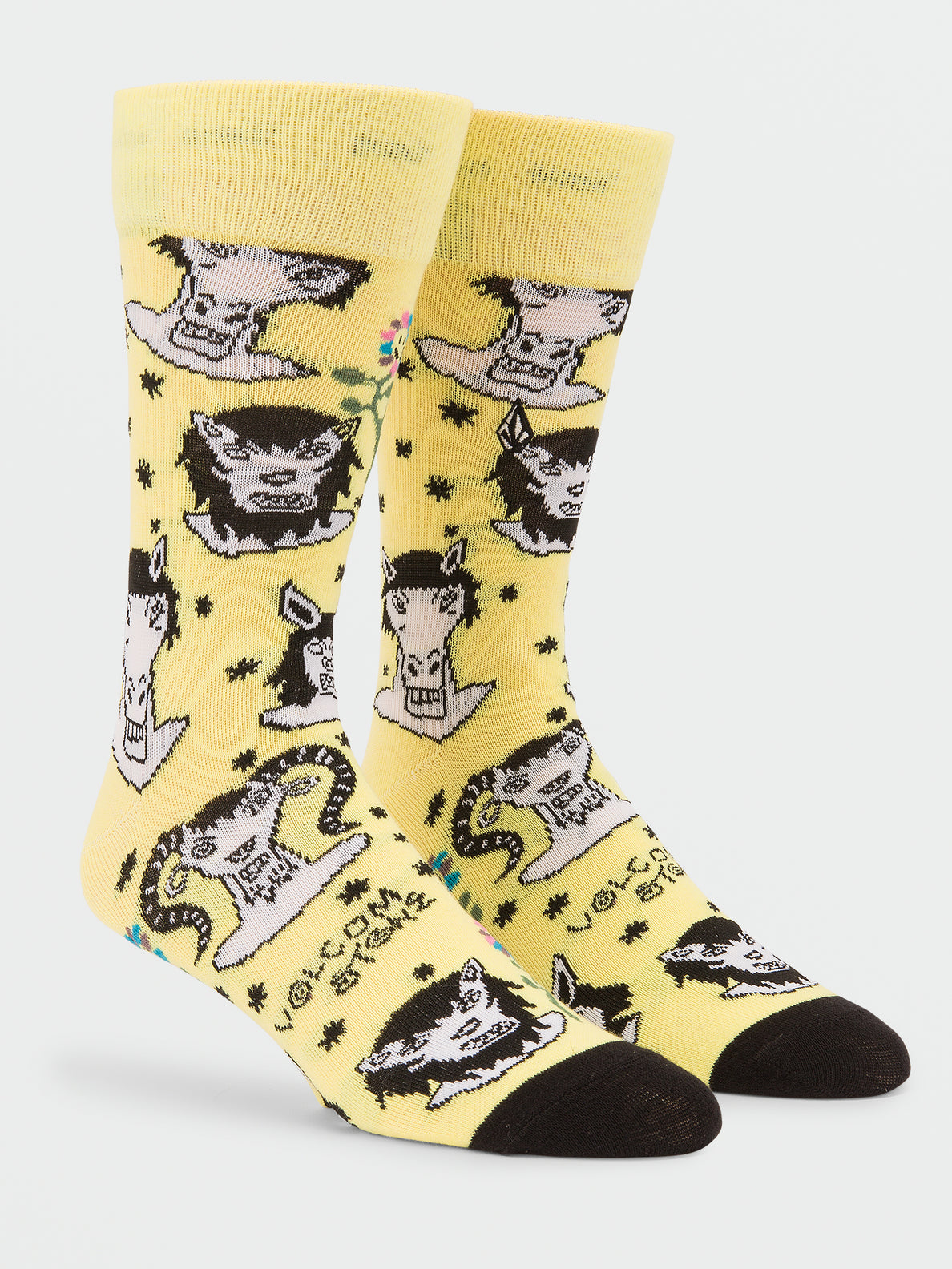 Surf Vitals Ozzy Socks - Glimmer Yellow (D6322200_GLY) [F]