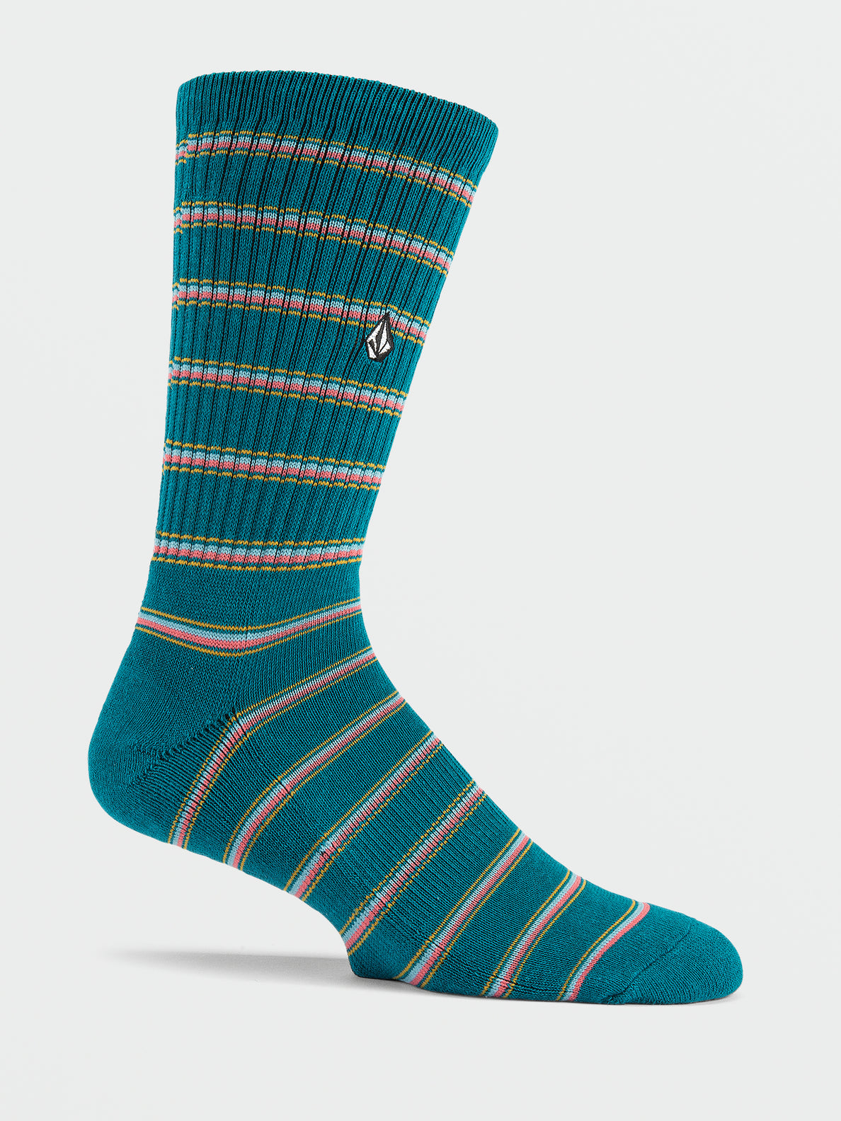 Stoney Stripes Socks - Ocean Teal