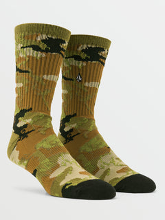 Stoney Stone Socks - Camouflage (D6332304_CAM) [F]