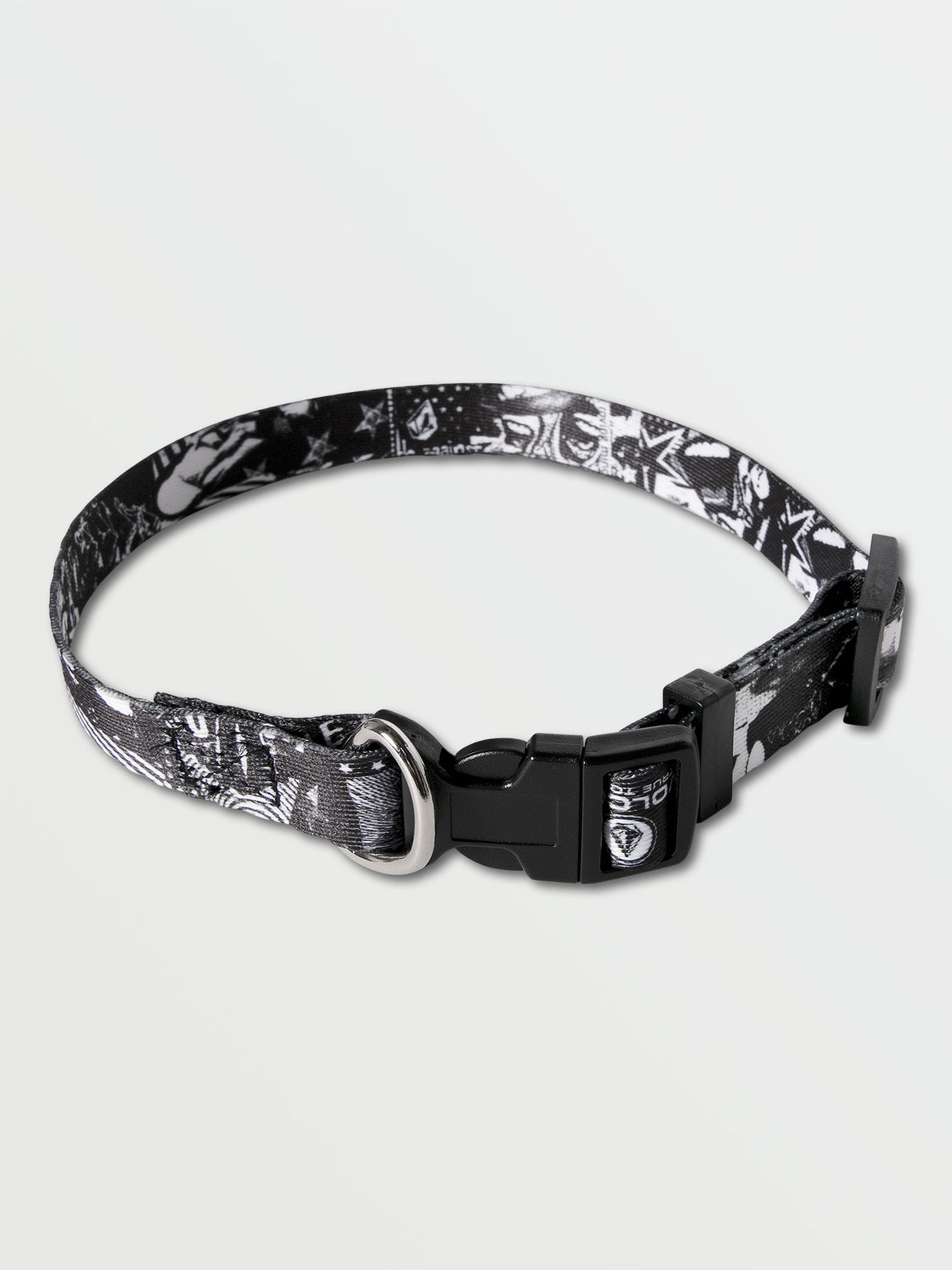 Volcom Collage Dog Collar - Black White