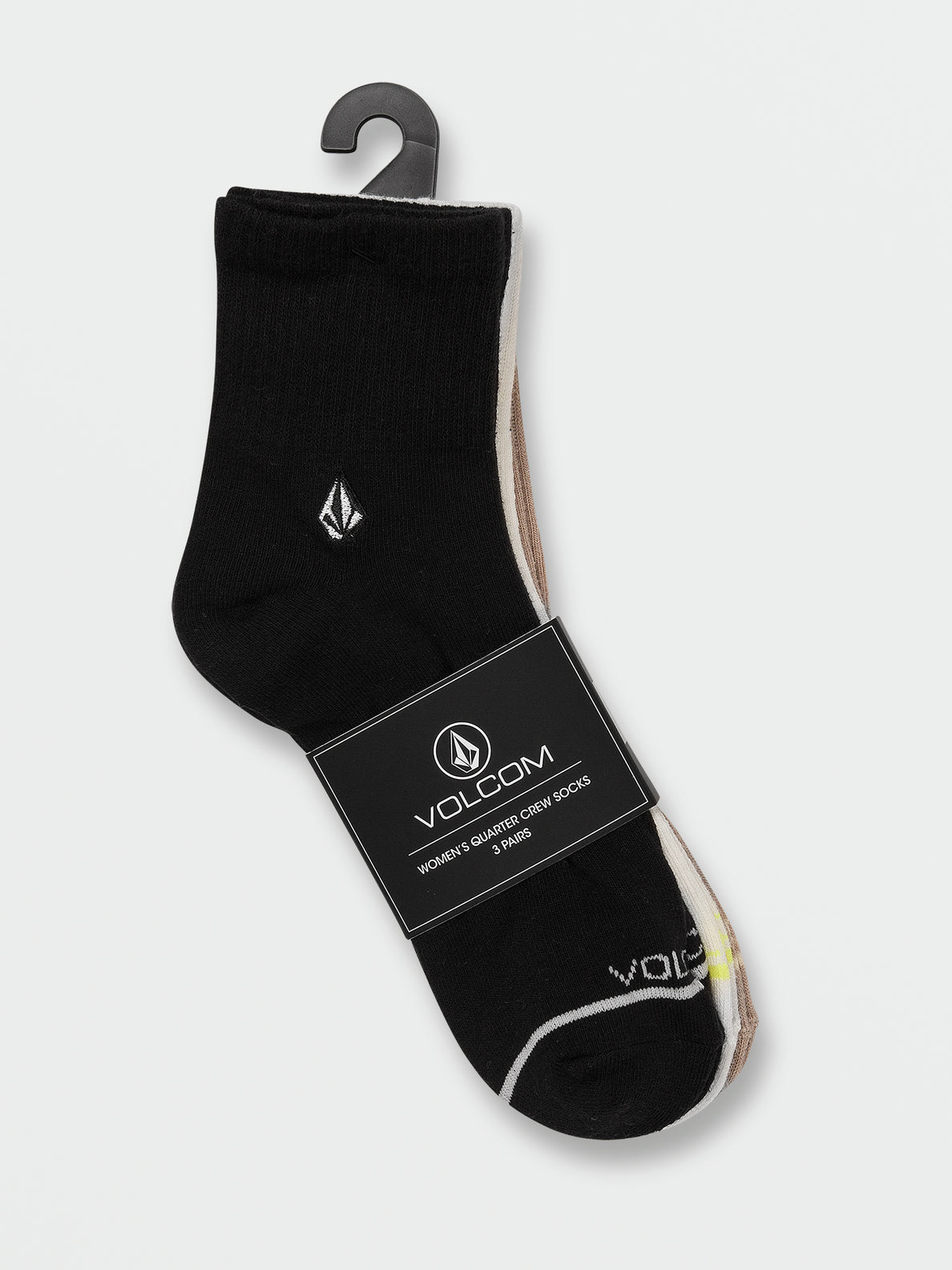 The New Crew 3 Pack Socks - Assorted Colors (E6312301_AST) [B]