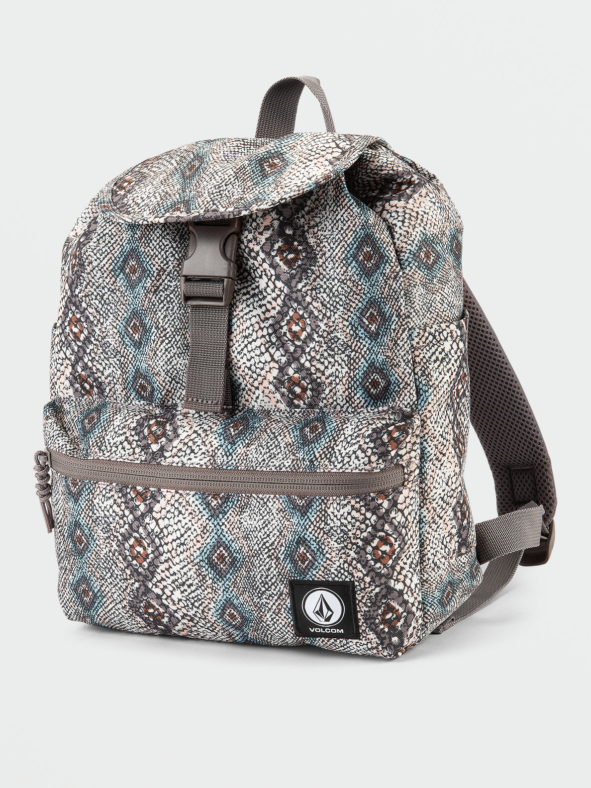 Volcom Stone Drawstring Backpack - Animal Print