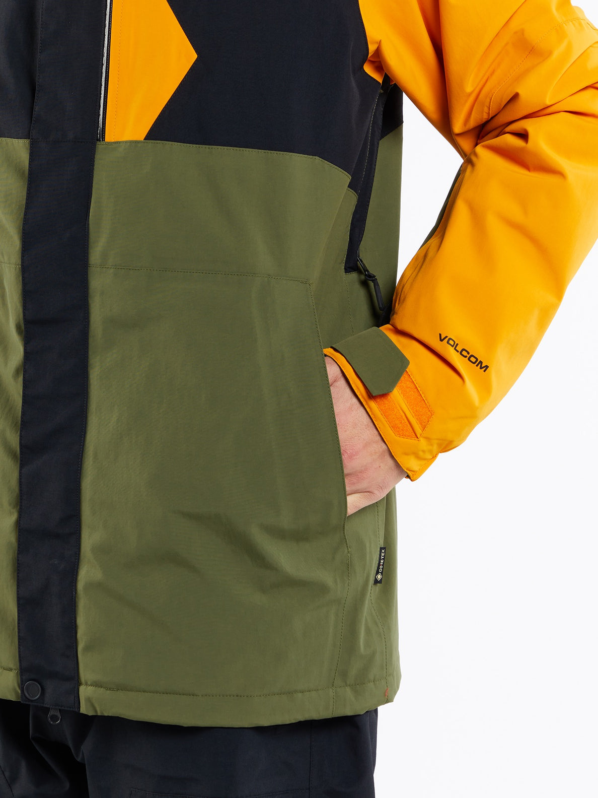 Mens L Insulated Gore-Tex Jacket - Gold (G0452403_GLD) [31]