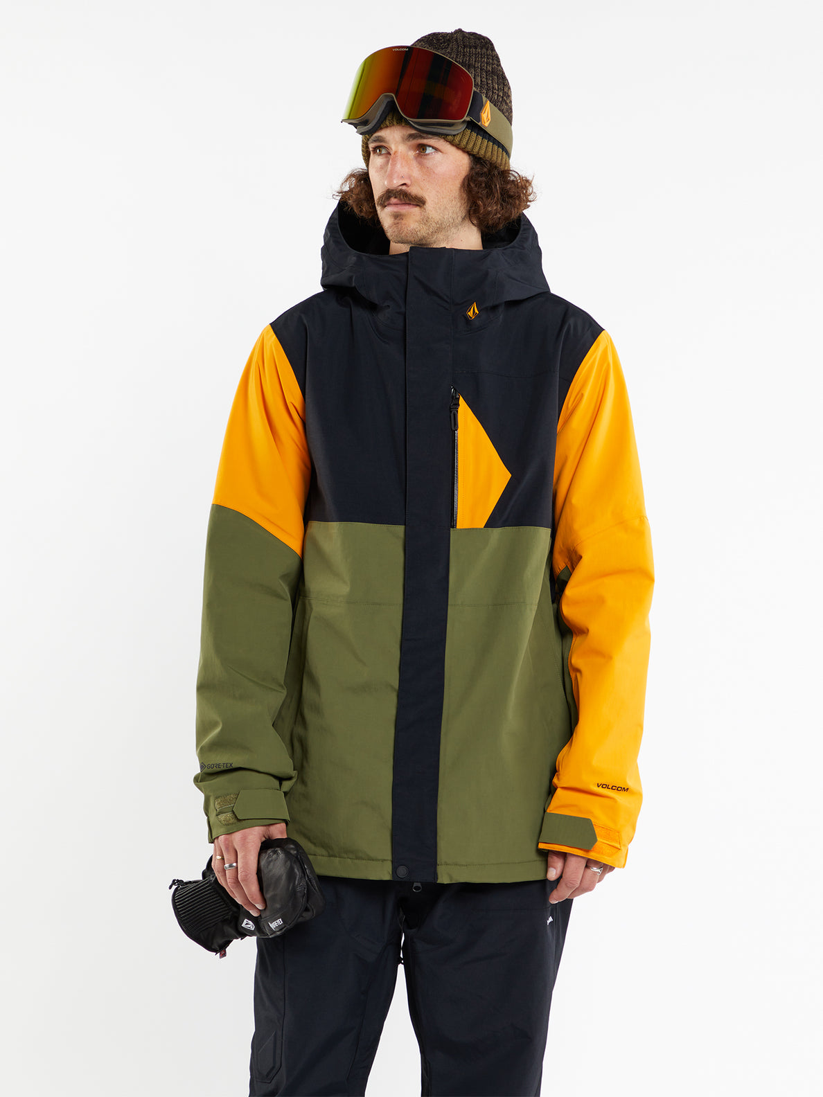 Mens L Insulated Gore-Tex Jacket - Gold – Volcom US