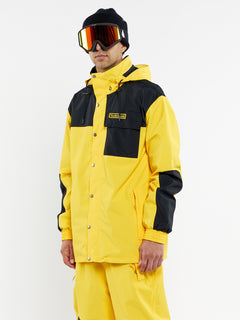 Mens Longo Gore-Tex Jacket - Bright Yellow (G0652404_BTY) [45]