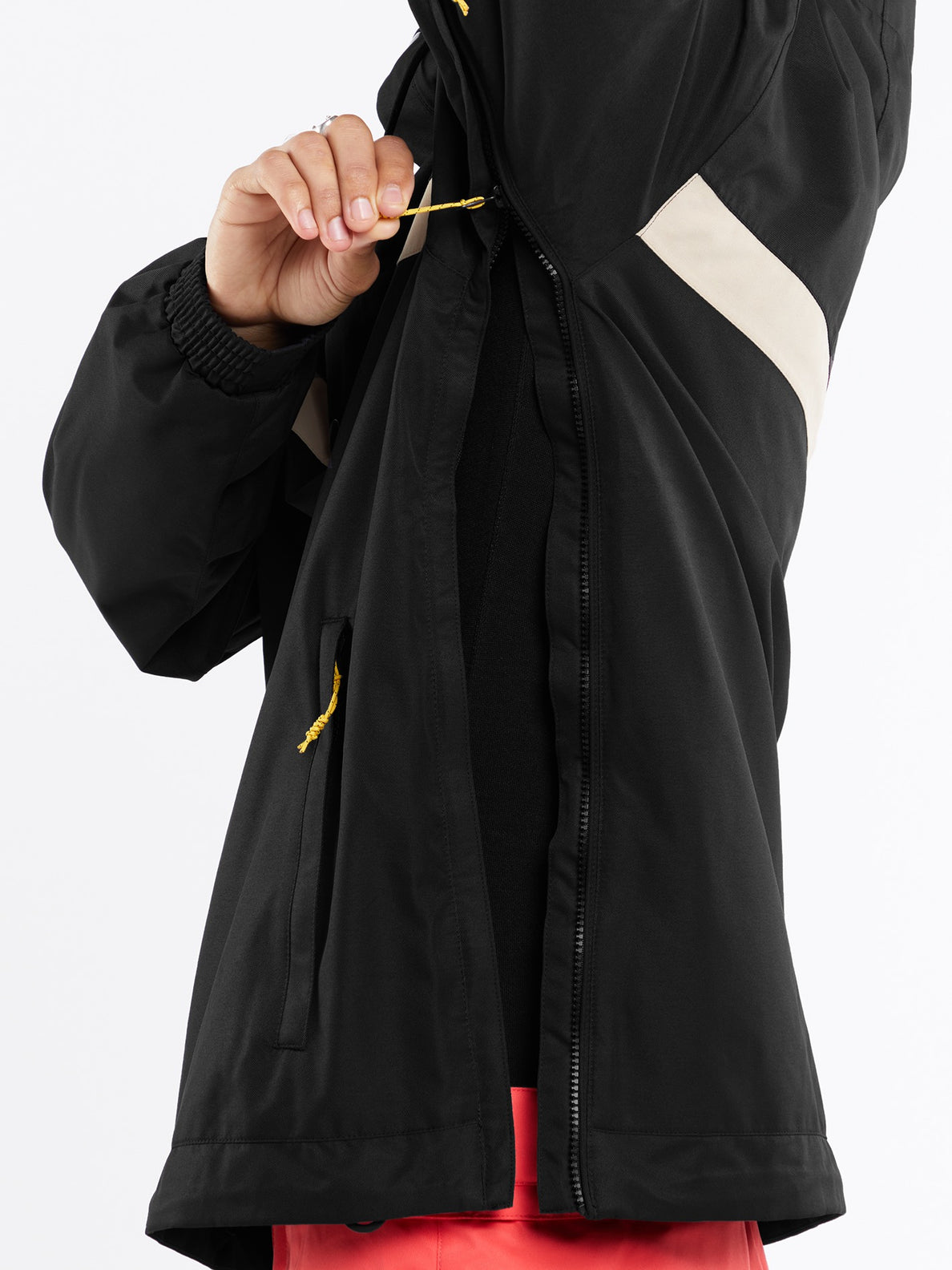 Mens Longo Pullover Jacket - Black (G0652411_BLK) [35]