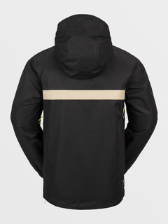 Mens Longo Pullover Jacket - Black (G0652411_BLK) [B]